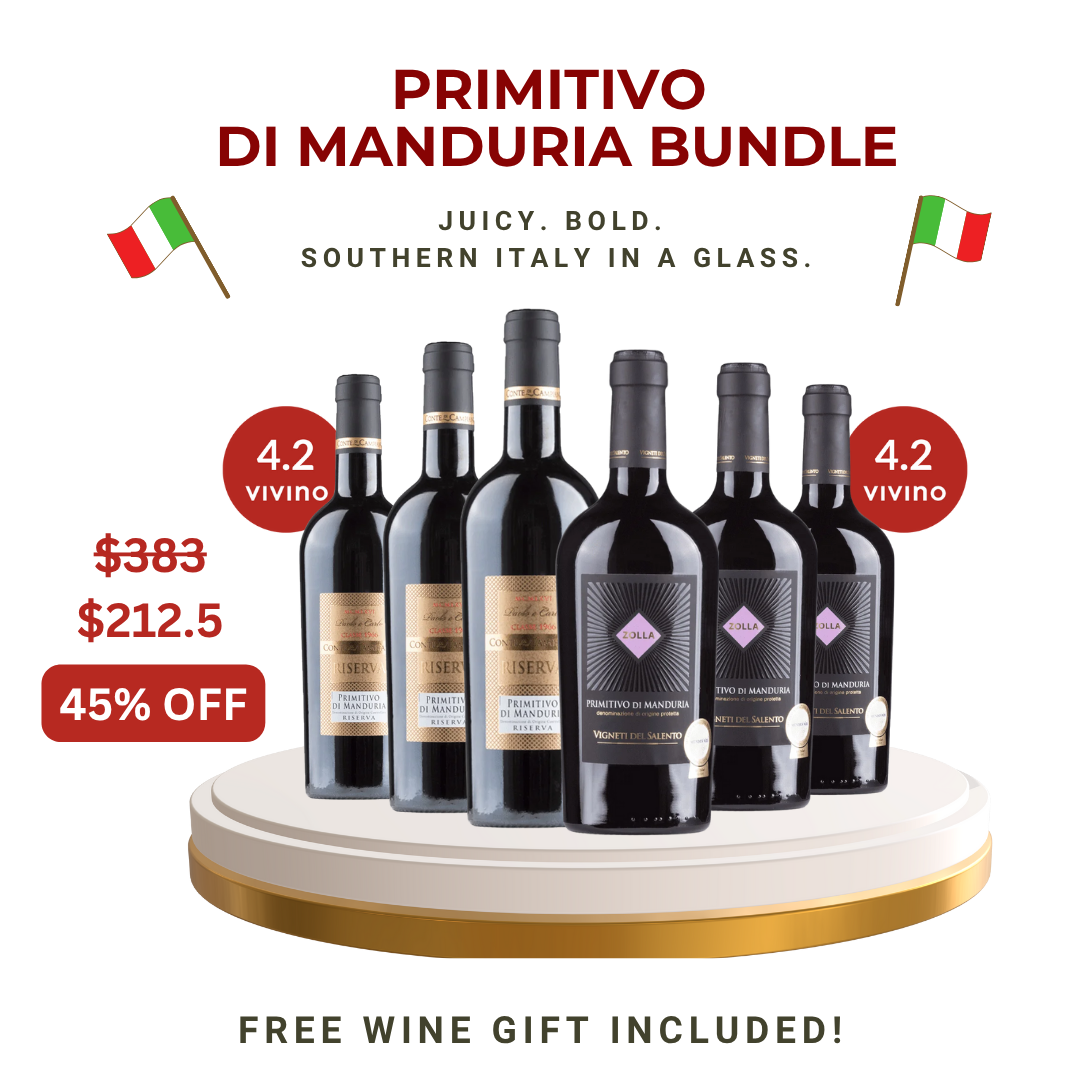 Primitivo di Manduria Bundle