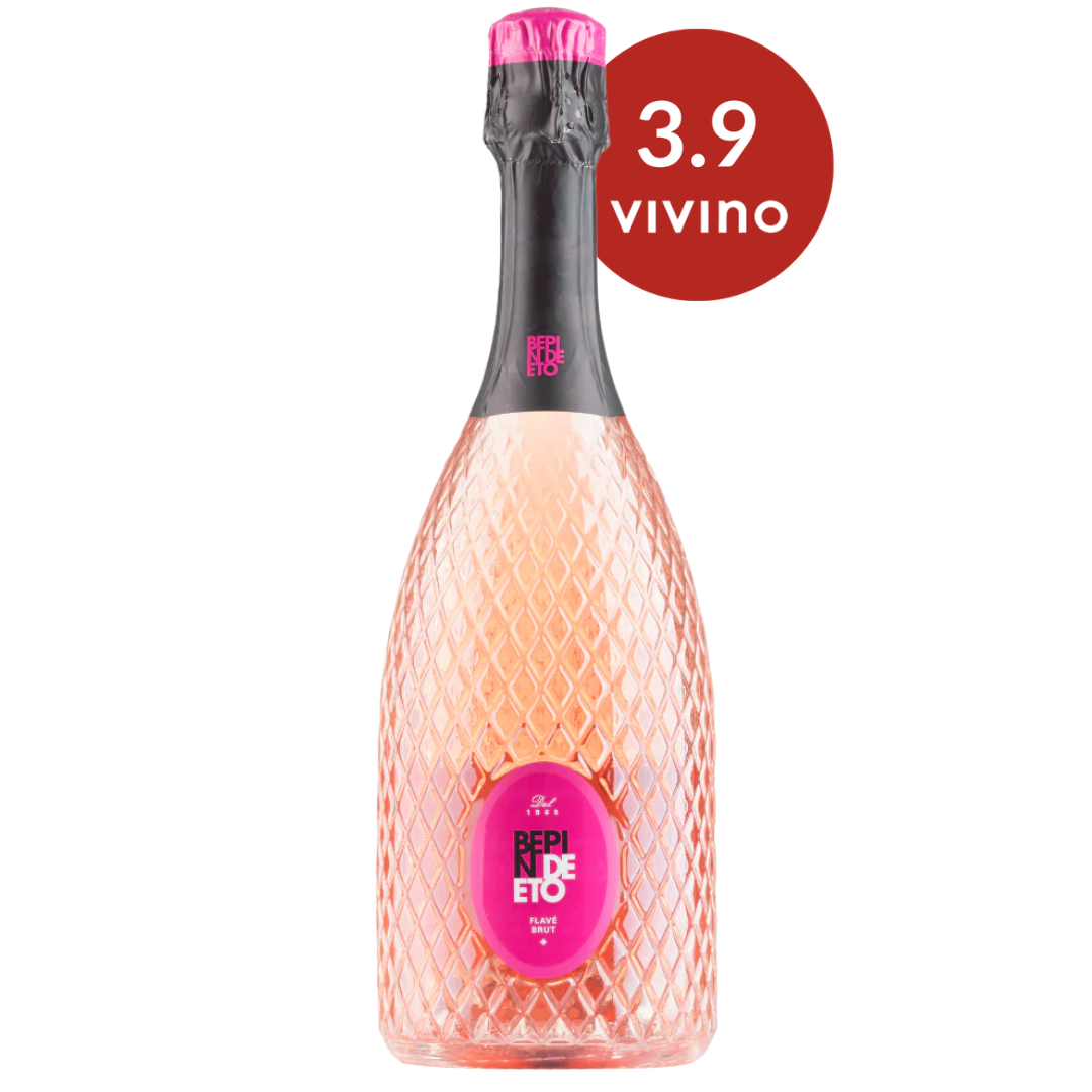 Bepin de Eto Flave Rose Prosecco DOCG Prosecco Bottle Red Dot Wine Singapore