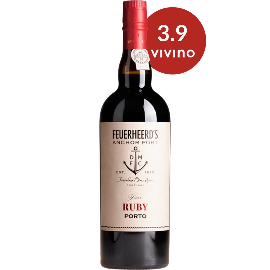 Feuerheerd's Ruby Port Tawny Port Carafe Red Dot Wine Singapore