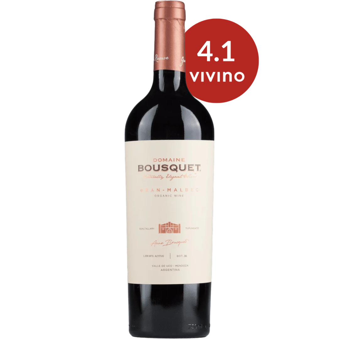 Domaine Bousquet Gran Malbec Red Wine Bottle Red Dot Wine Singapore