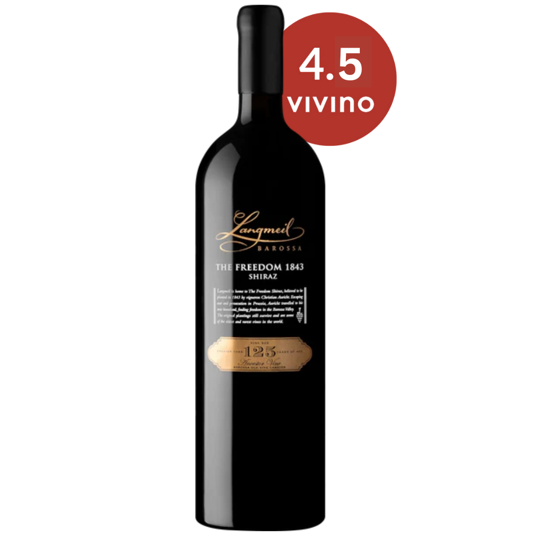 Langmeil The Freedom 1843 in Luxury Gift Box Red Wine Bottle Red Dot Wine Singapore