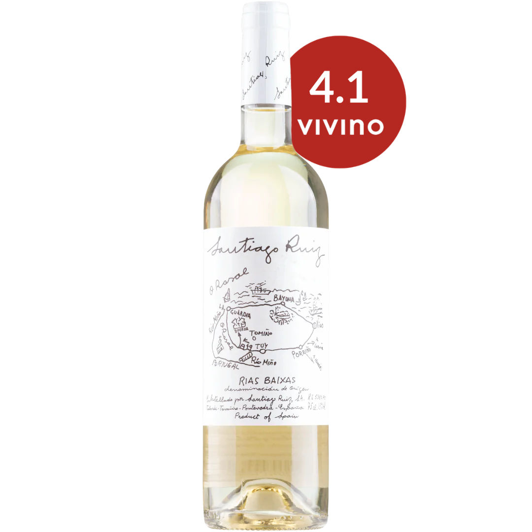Santiago Ruiz Albarino White Wine Bottle Red Dot Wine Singapore