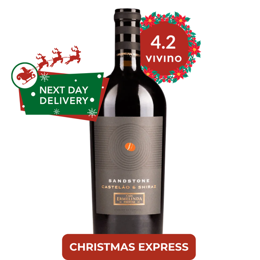 🎄 Casa Ermelinda Sandstone Casterlao Shiraz 2023 (Christmas Express) 🎄