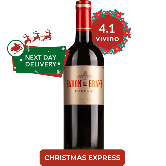 🎄 Baron de Brane Cantenac Margaux 2020 (Christmas Express) 🎄