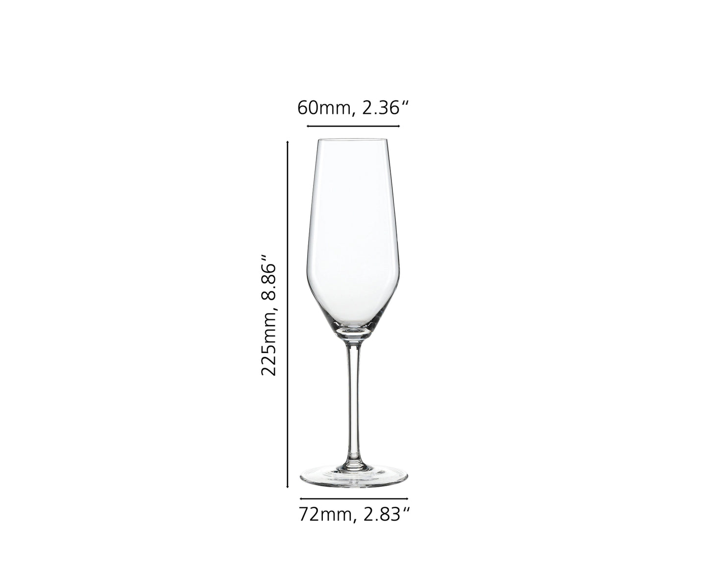 Spiegelau Champagne Flutes (4x240 ml)