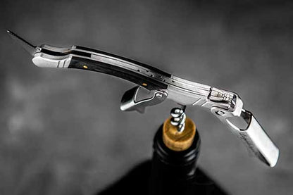 Laguiole "Style de Vie - Luxury Line" Corkscrew Ebony wood Black