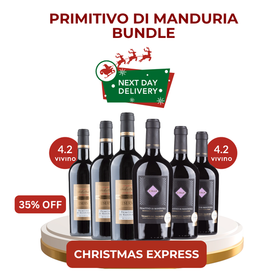 🎄 Primitivo di Manduria Bundle (Christmas Express) 🎄