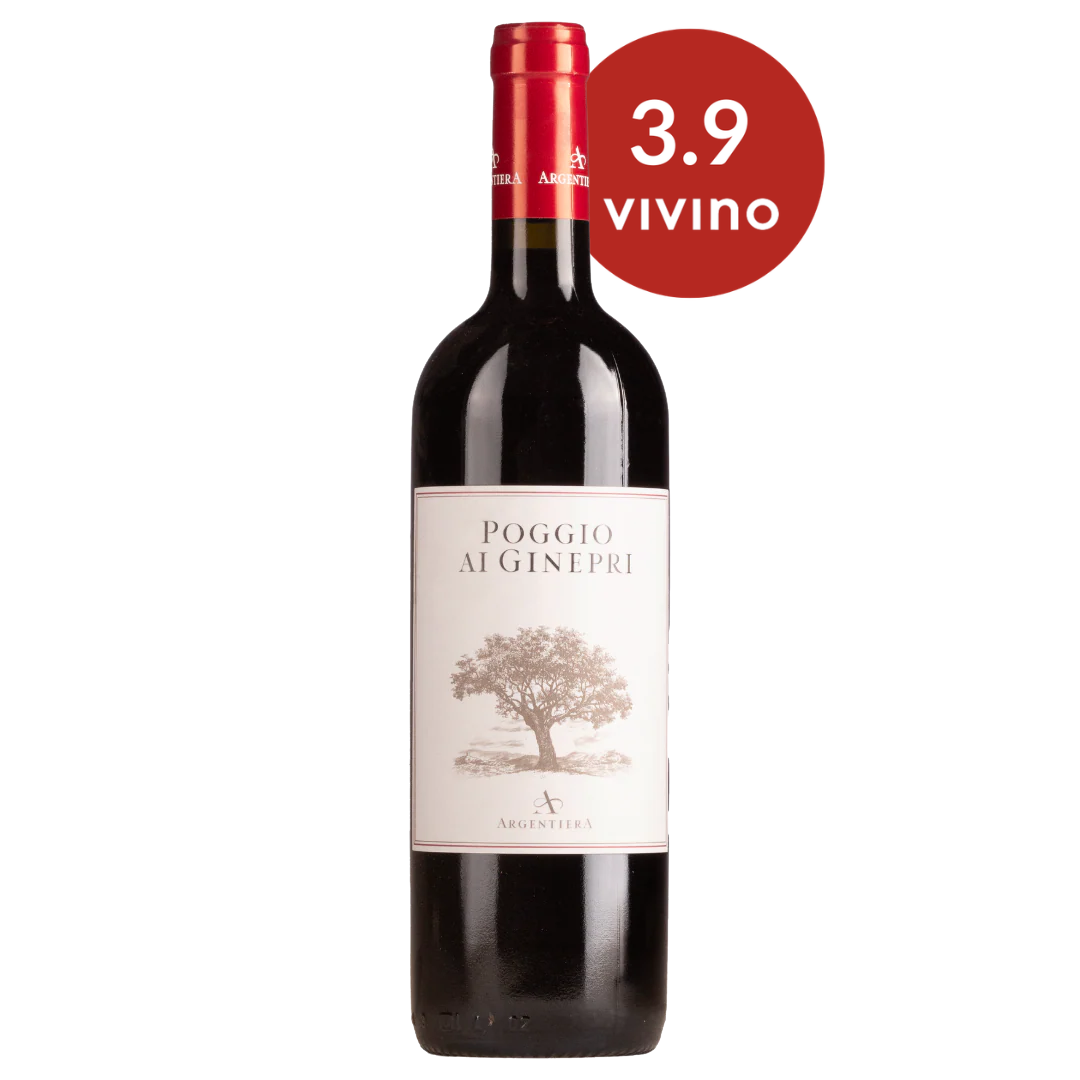 Tenuta Argentiera Poggio ai Ginepri Toscana IGT Red Wine Bottle Red Dot Wine Singapore