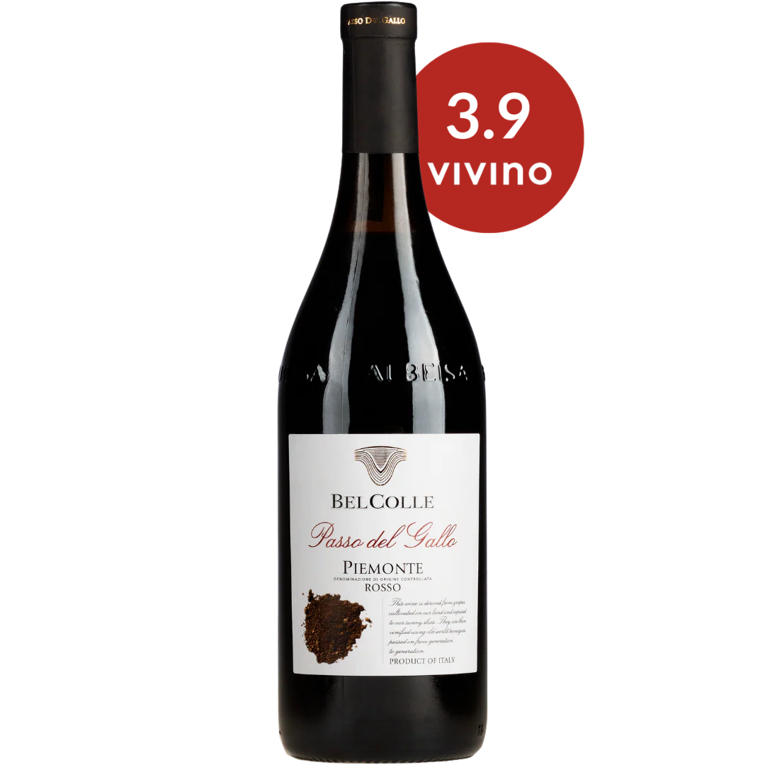 Bel Colle Piemonte Rosso Passo del Gallo Red Wine Bottle Red Dot Wine Singapore