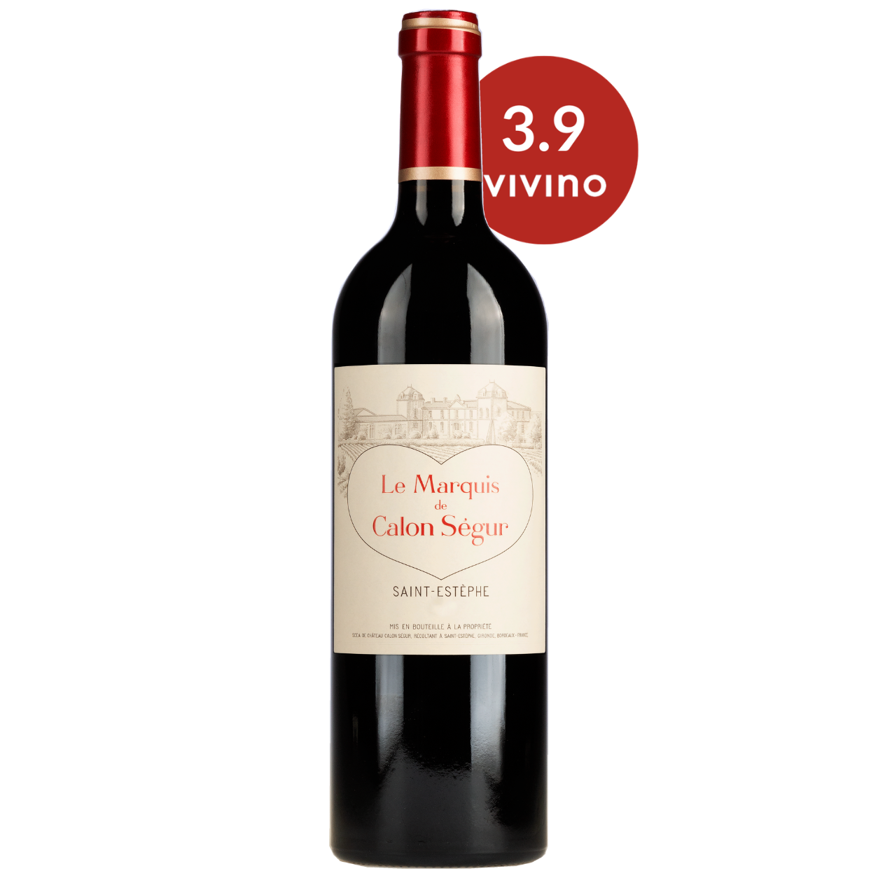 Château Calon-Ségur Marquis de Calon Saint-Estèphe Red Dot Wine