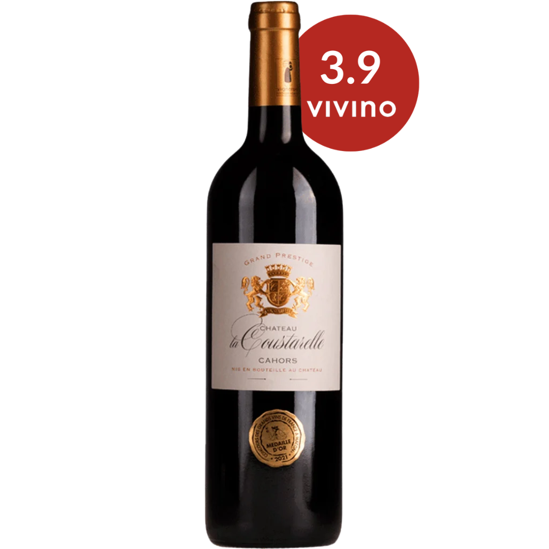 Chateau La Coustarelle Cuvee Prestige Cahors Red Wine Bottle Red Dot Wine Singapore