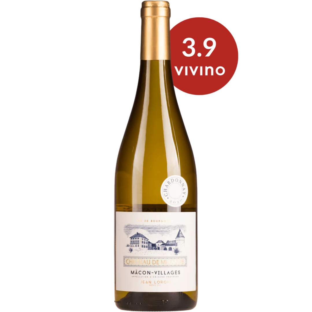 Chateau de Mirande Macon Villages Blanc White Wine Bottle Red Dot Wine Singapore