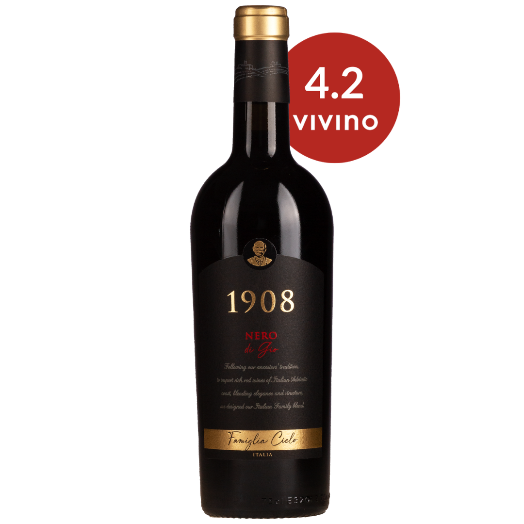 Cielo 1908 Nero di Gio Red Dot Wine