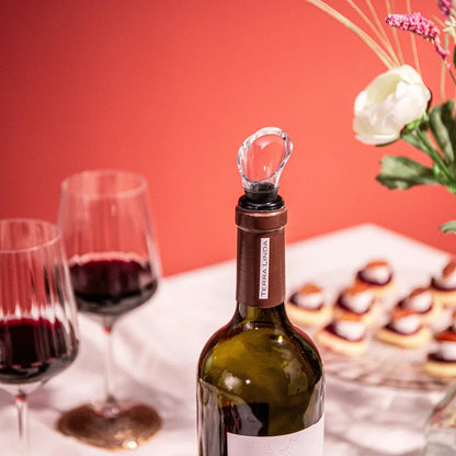 Vacu Vin Wine Server Set of 2 Red Dot Wine
