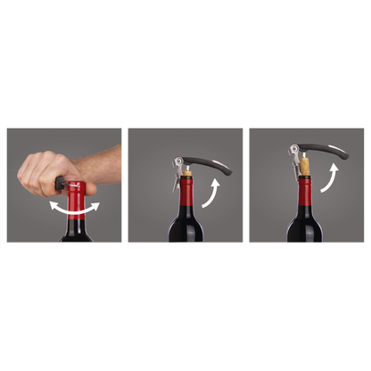 Vacu Vin Double Hinged Corkscrew