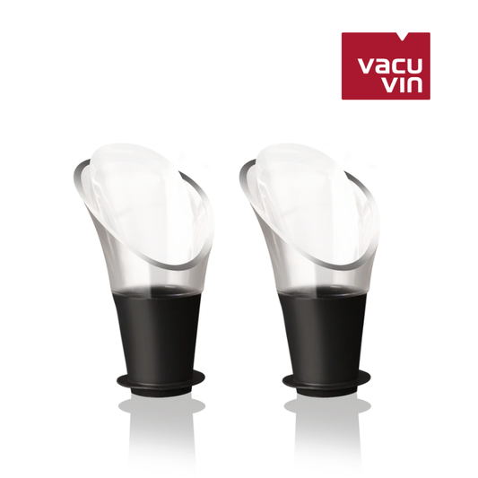 Vacu Vin Wine Server Set of 2 Red Dot Wine