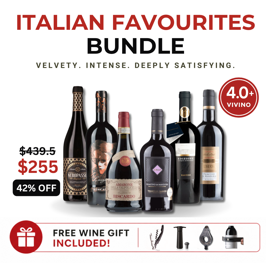 Italian Favourites Bundle Red Dot Wine
