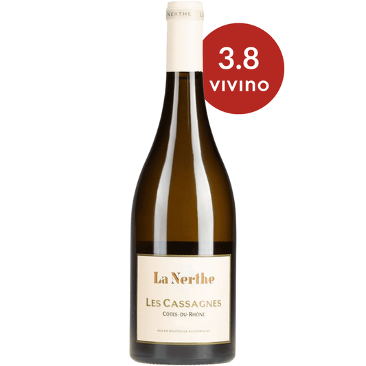La Nerthe Cotes-du-Rhone Les Cassagnes Blanc  (organic) 2023