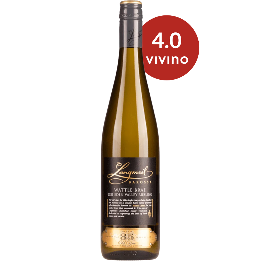Langmeil Riesling Wattle Brae White Wine Bottle Red Dot Wine Singapore