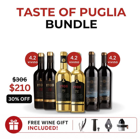 Taste of Puglia Bundle Red Dot Wine