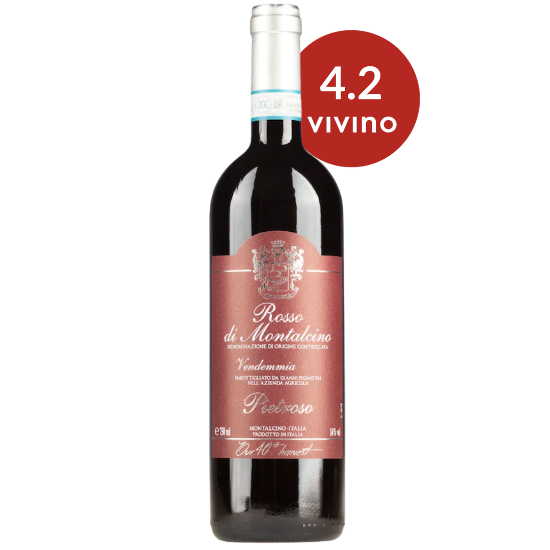 Pietroso Rosso di Montalcino DOC Red Wine Bottle Red Dot Wine Singapore