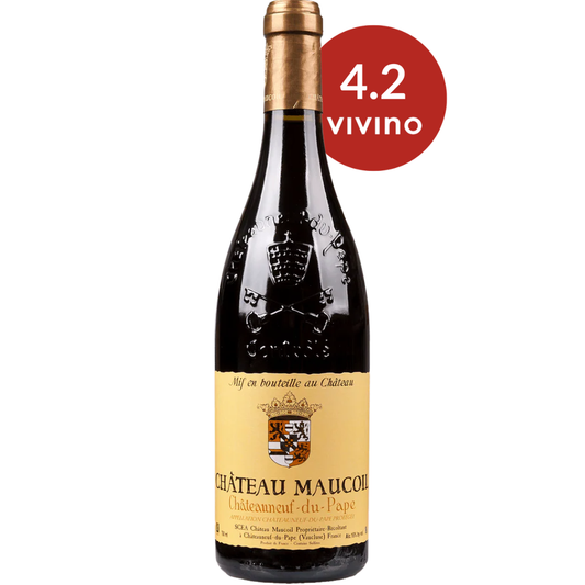Chateau Maucoil Chateauneuf-du-Pape Rouge Red Wine Bottle Red Dot Wine Singapore