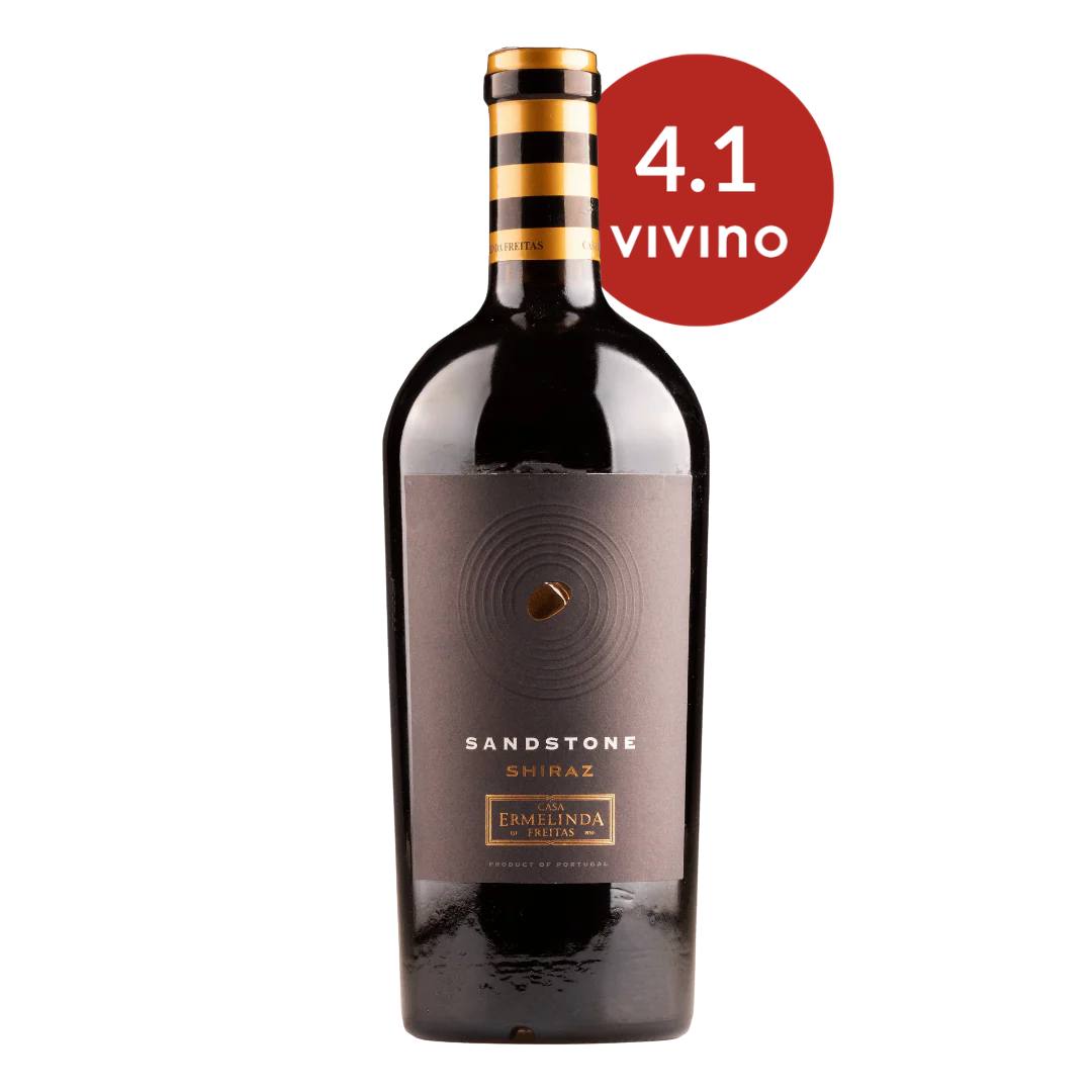 Casa Ermelinda Sandstone Shiraz Red Wine Bottle Red Dot Wine Singapore