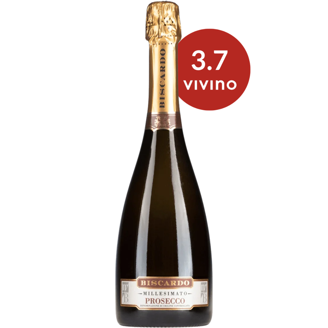 Prosecco Biscardo Spumante DOC Prosecco Bottle Red Dot Wine Singapore