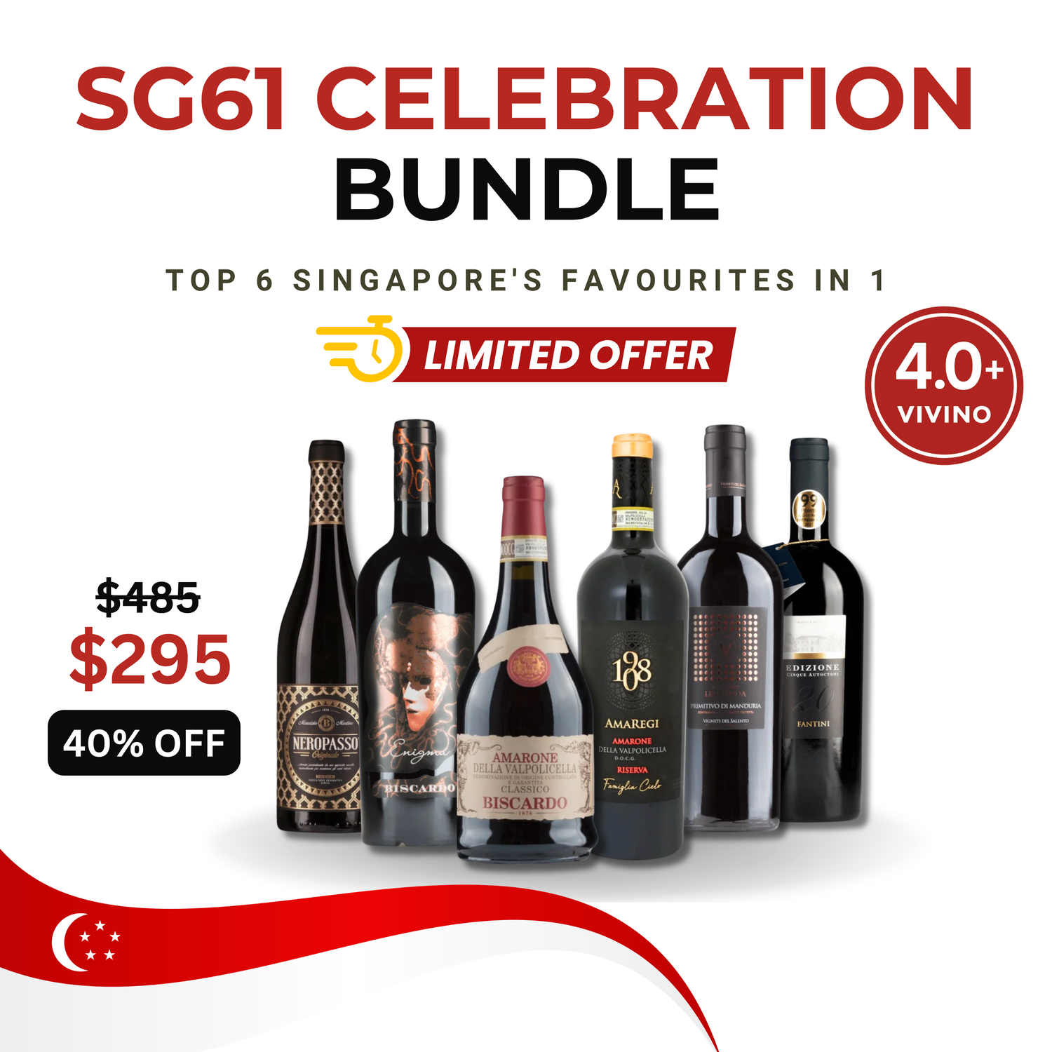 SG61 Celebration Bundle Red Dot Wine