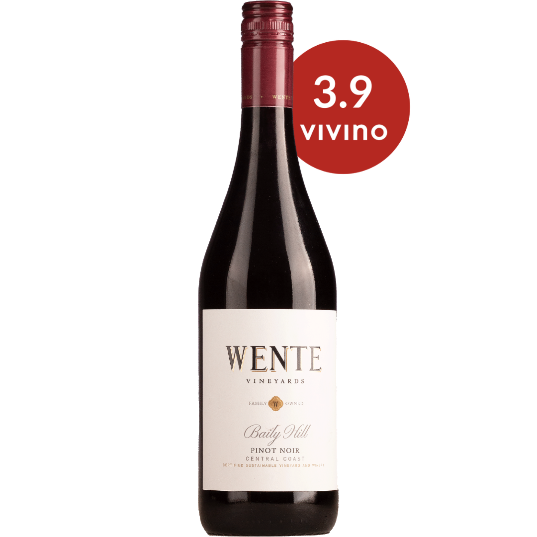Wente Baily Hill Pinot Noir Red Wine Bottle Red Dot Wine Singapore