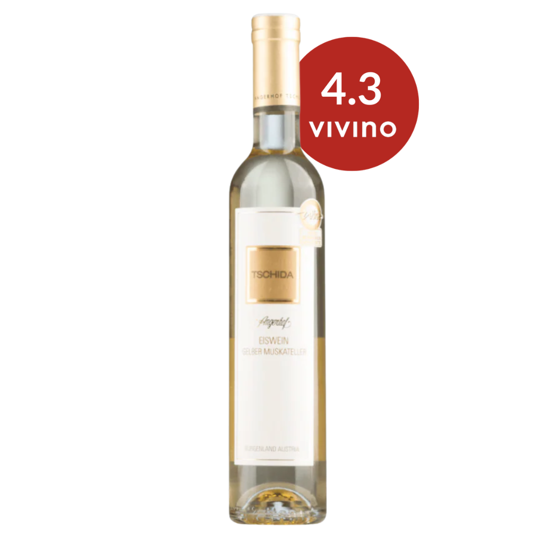 Weingut Tschida Eiswein Gelber Muskateller Sweet wine in bottle Red Dot Wine Singapore